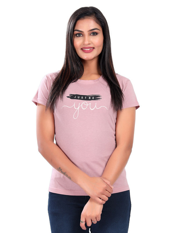 PASTEL PINK BE YOU T-SHIRT