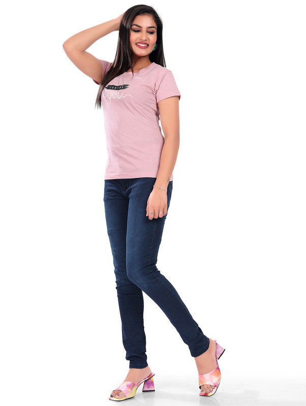 PASTEL PINK BE YOU T-SHIRT