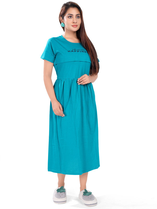 BLUE HAPPINESS MATERNITY WEAR