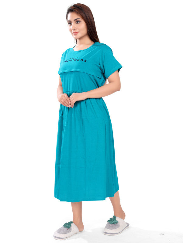 BLUE HAPPINESS MATERNITY WEAR