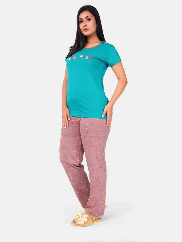 BLUE SWEETMOON LOUNGE WEAR