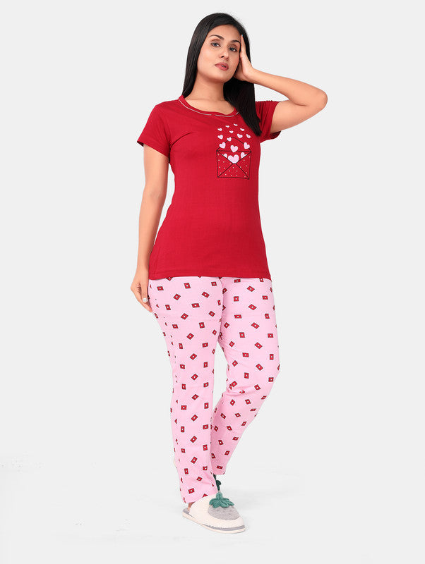 HEART MESSAGE LOUNGE WEAR