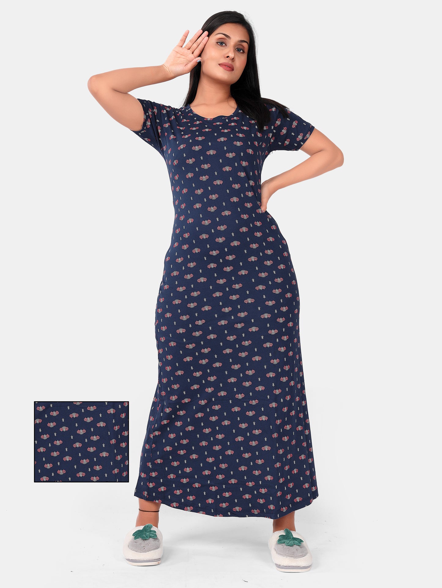 NAVY BLUE FULL NIGHTY