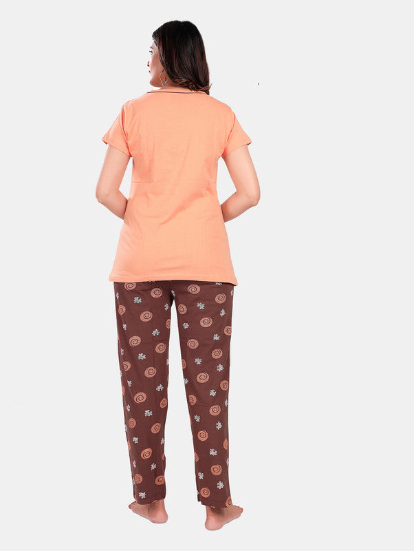 ORANGE LOVE LIFE LOUNGE WEAR