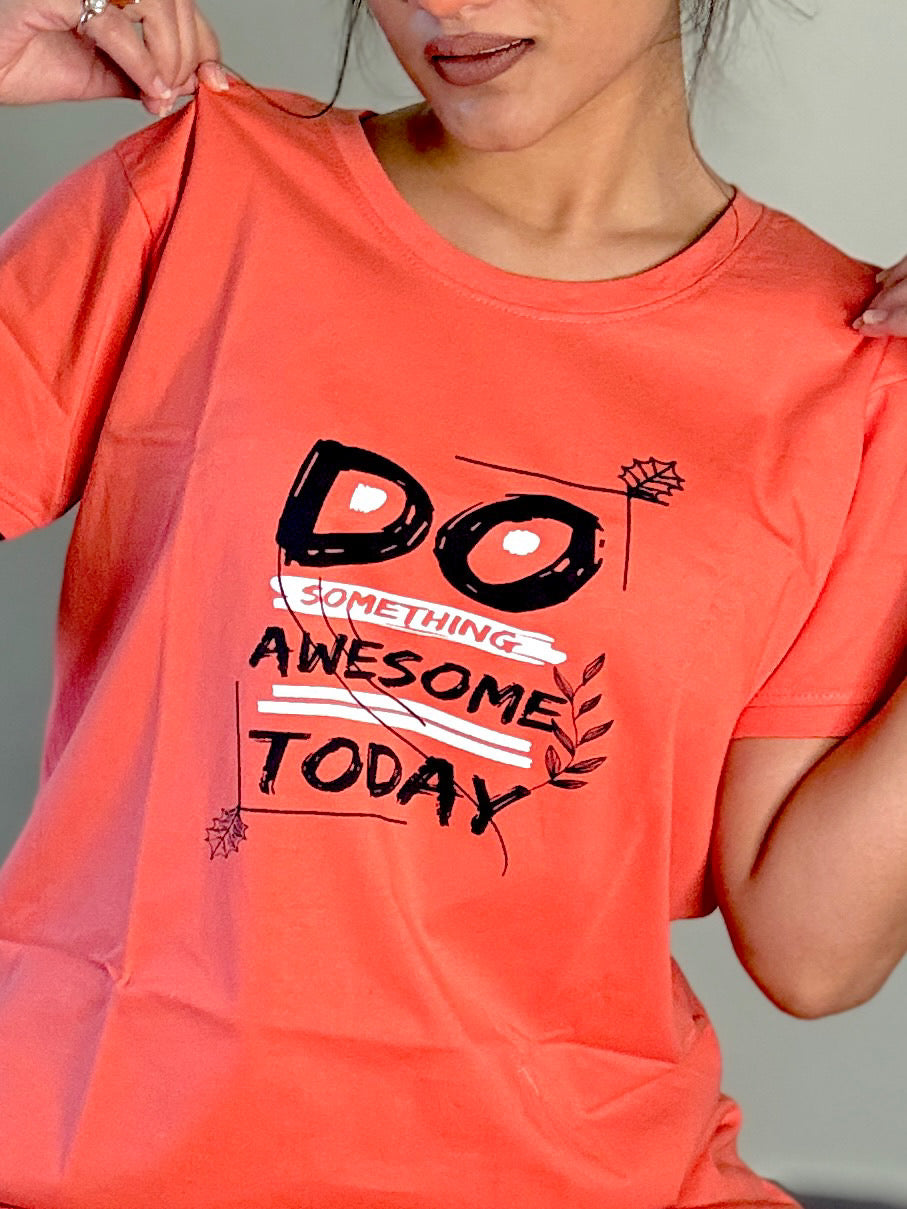 DO SOMETHING AWESOME (PEACH)