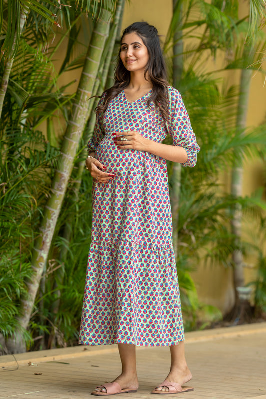 PISTA BUTTA MATERNITY DRESS