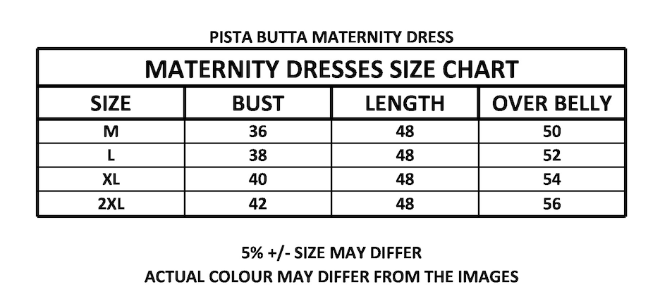 PISTA BUTTA MATERNITY DRESS