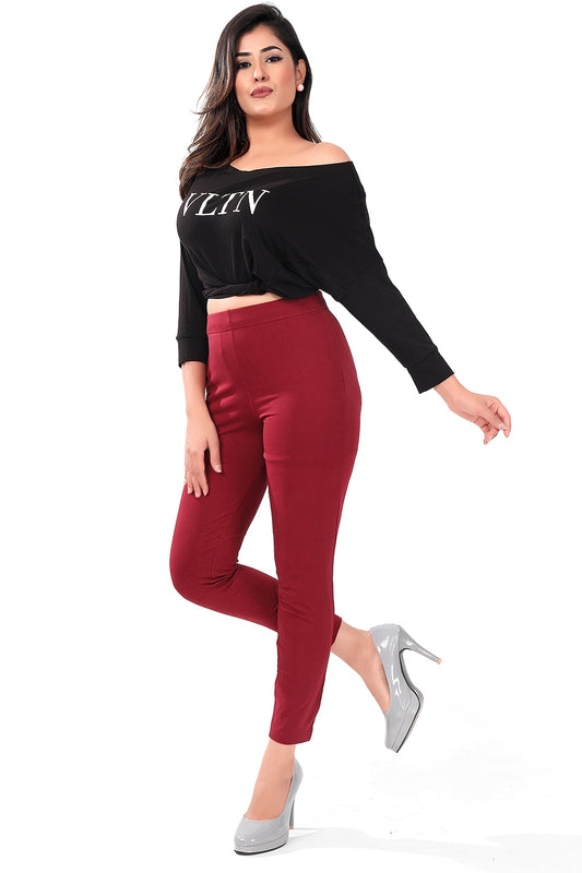 MAROON YOGA PANT